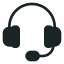 Icône support - Support gratuit